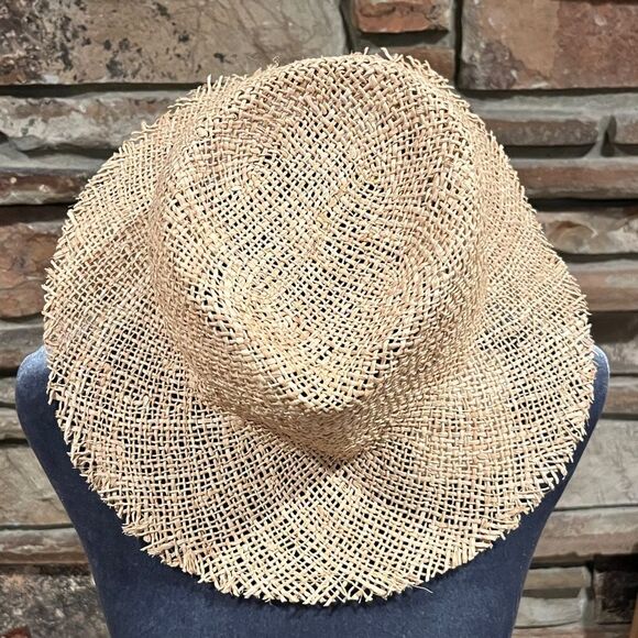Lack of Color Reef Fray Woven Raffia Bucket Hat main image 4